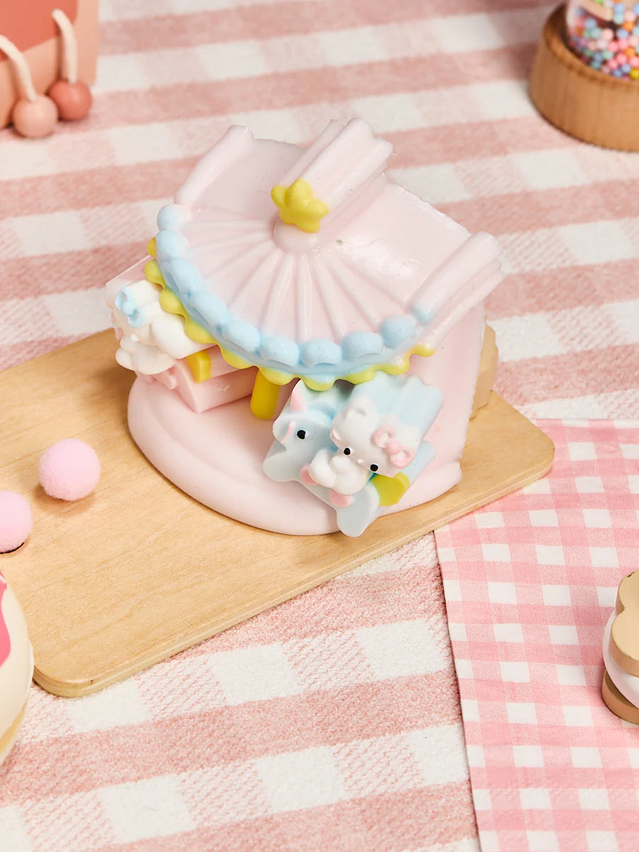 Pink Kitten Carousel Taba Squishy