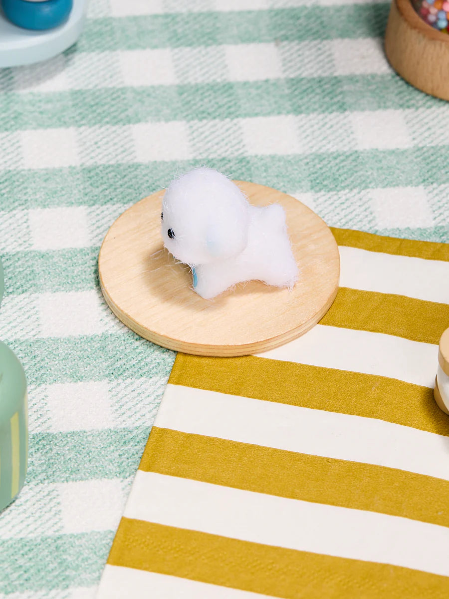 Flocked Mini Dog Taba Squishy