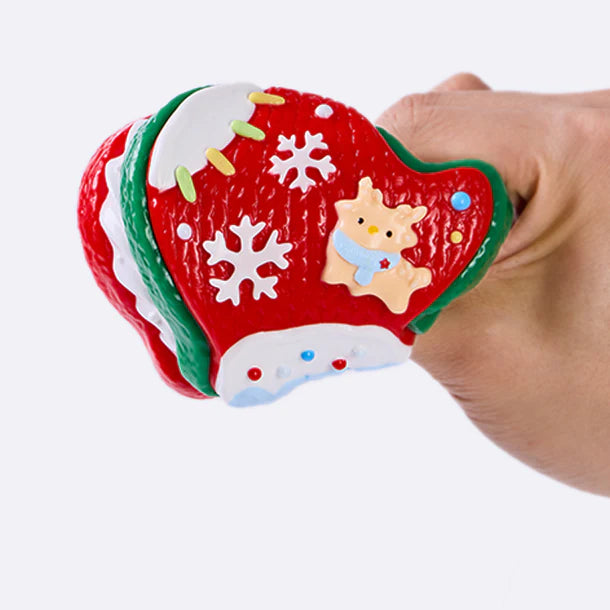 Xmas Woolen Glove Taba Squishy