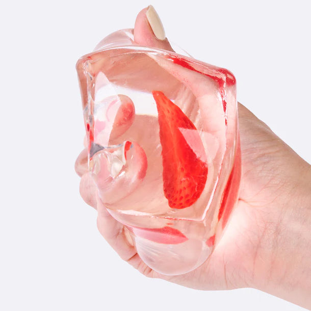 Nested Strawberry Big Ice Cube Taba Squishy