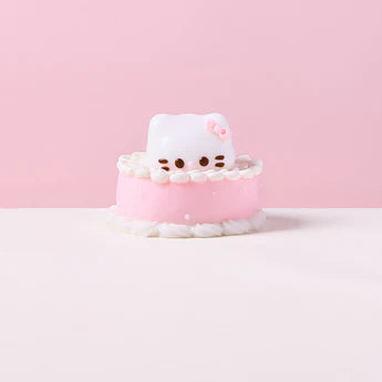 Pink Kitten Birthday Cake Squeeze Toy