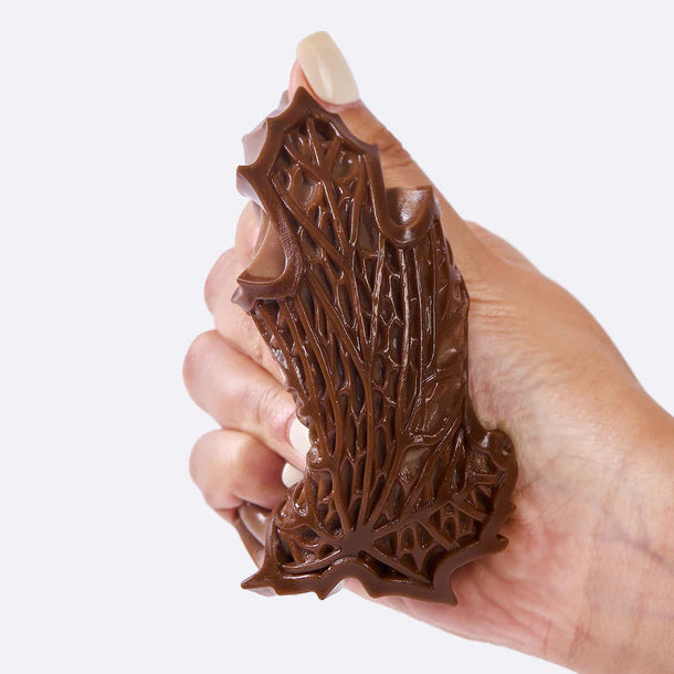 Brown Maple Leaf Taba Squishy