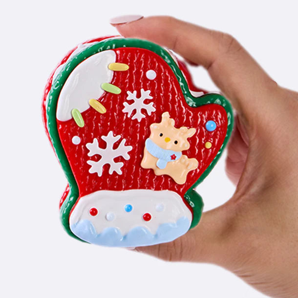 Xmas Woolen Glove Taba Squishy