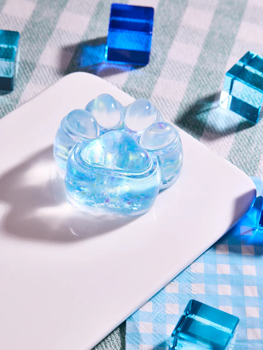 Blingbling Blue Paw Taba Squishy