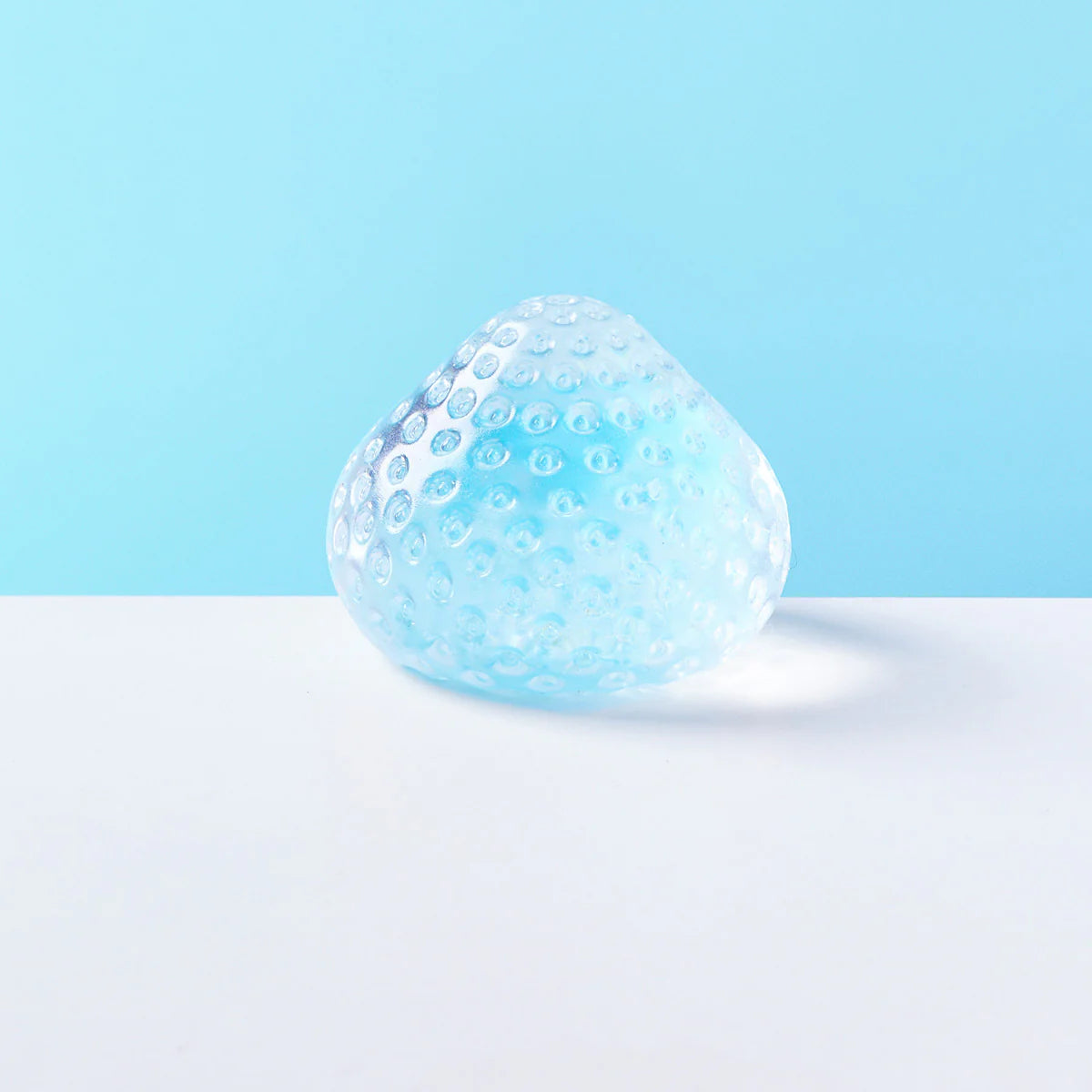 Blingbling Blue Strawberry Taba Squishy