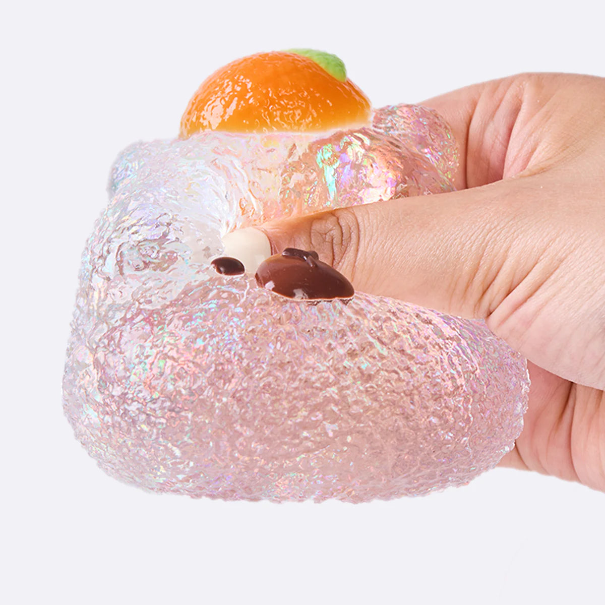 Blingbling Clear Capybara Taba Squishy