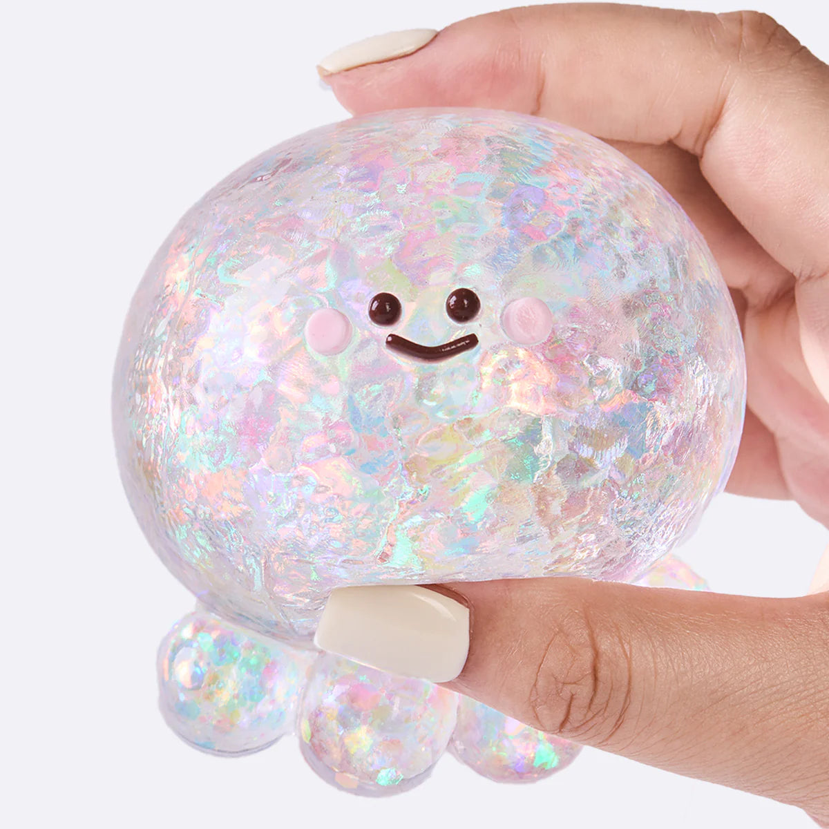 Blingbling Clear Octopus Taba Squishy