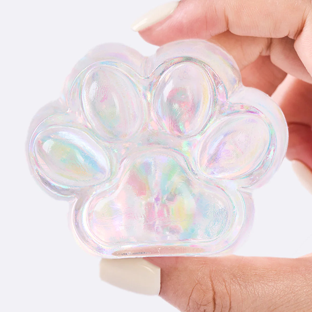 Blingbling Clear Paw Taba Squishy