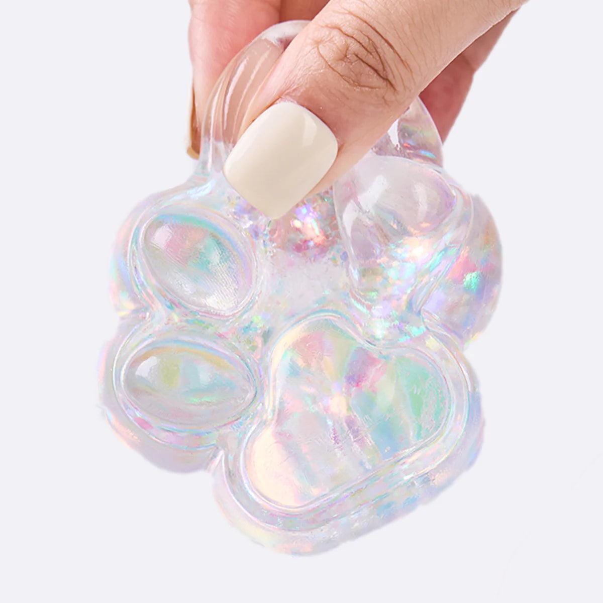 Blingbling Clear Paw Taba Squishy