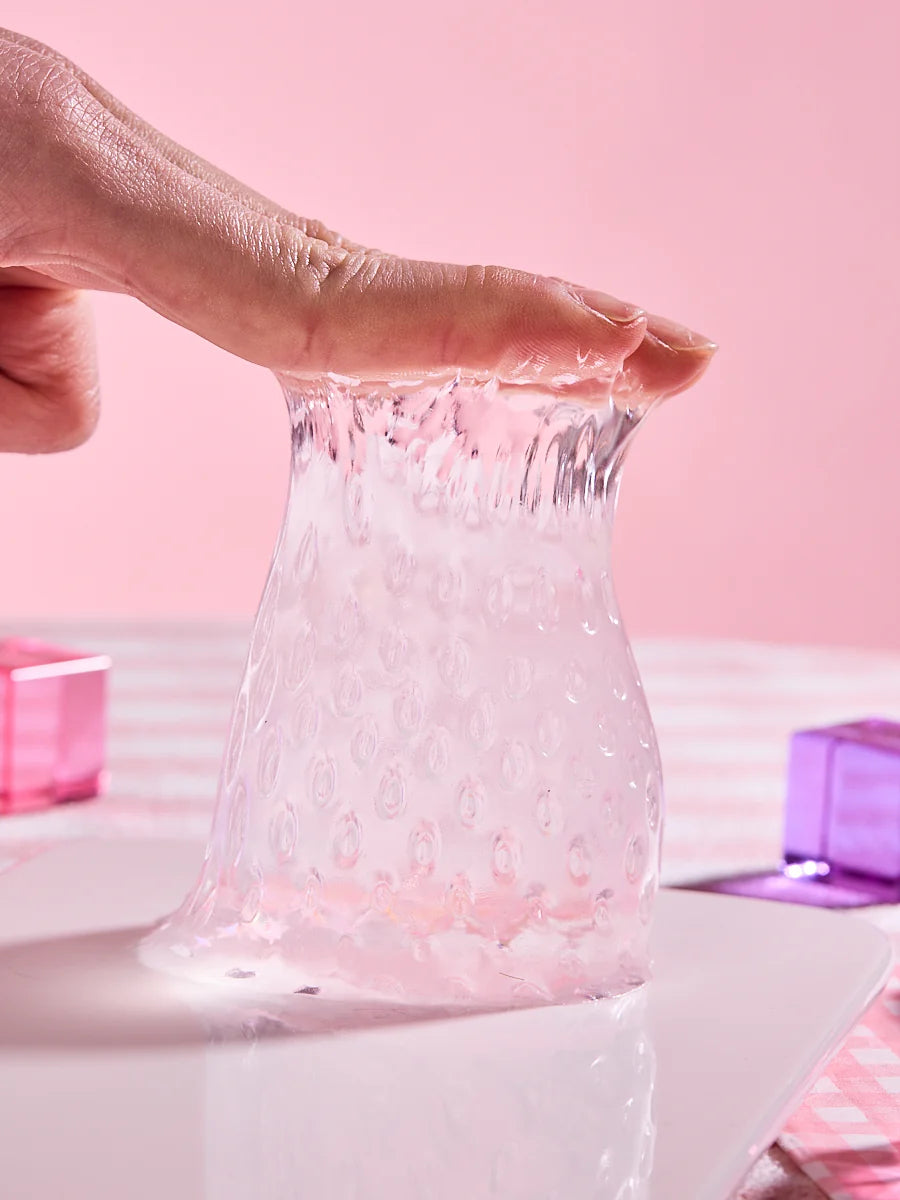 Blingbling Pink Strawberry Taba Squishy