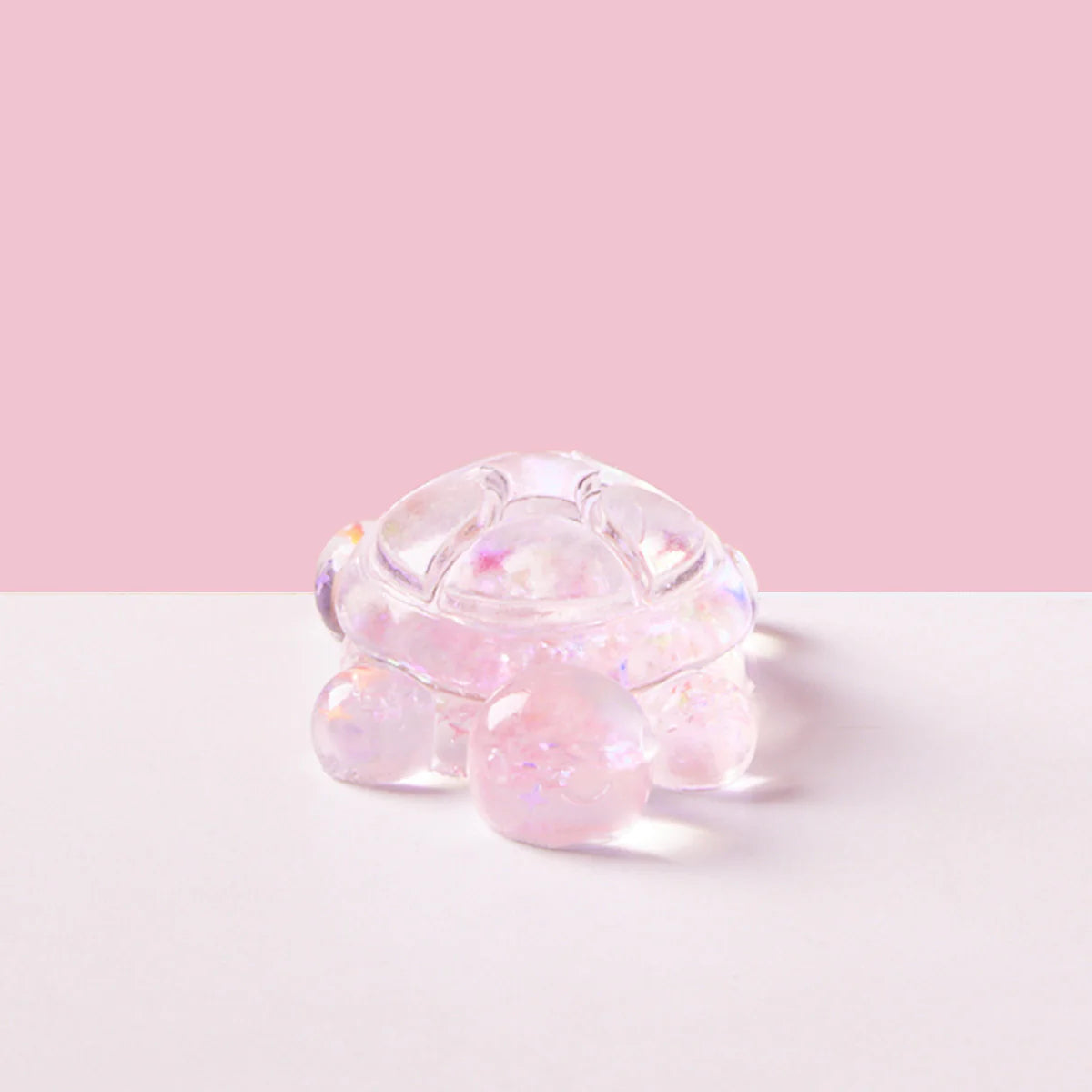 Blingbling Pink Turtle Taba Squishy