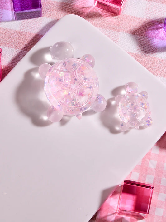 Blingbling Pink Turtle Taba Squishy