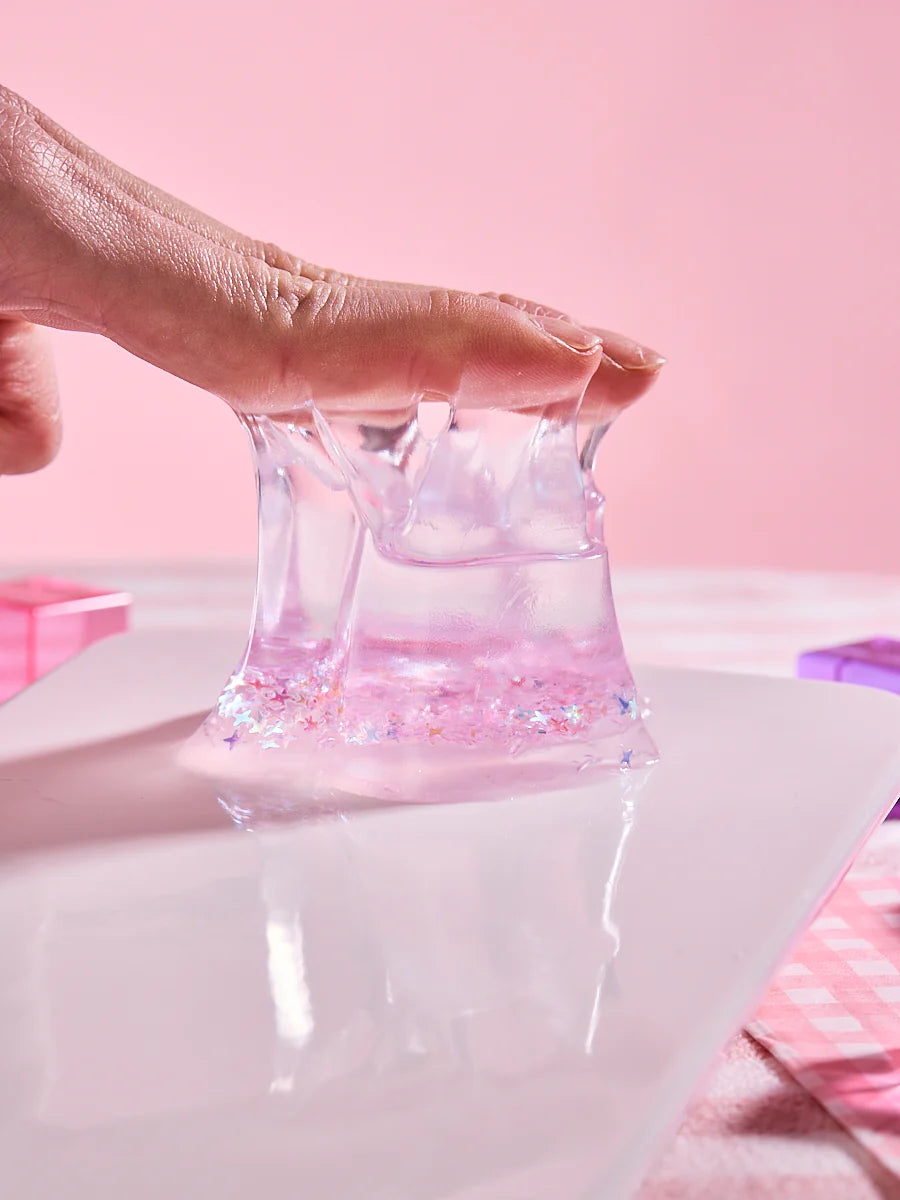 Blingbling Pink pudding Taba Squishy