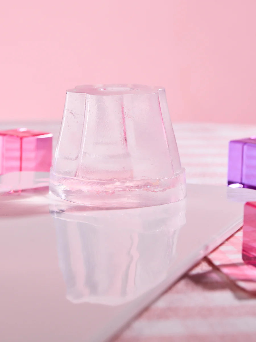 Blingbling Pink pudding Taba Squishy
