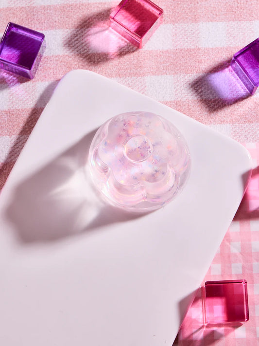 Blingbling Pink pudding Taba Squishy