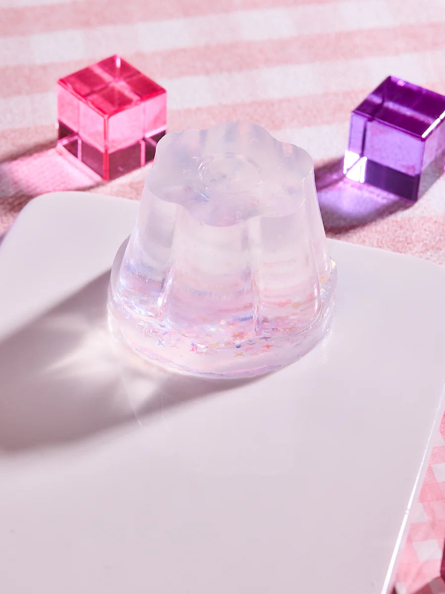 Blingbling Purple Pudding Taba Squishy