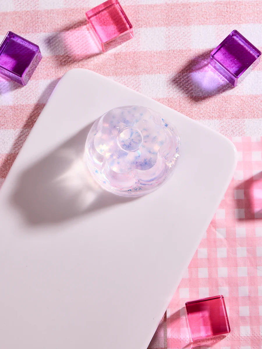 Blingbling Purple Pudding Taba Squishy