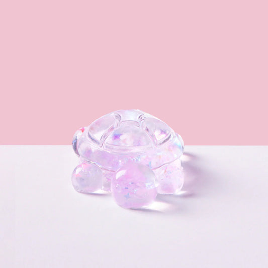 Blingbling Purple Turtle Taba Squishy