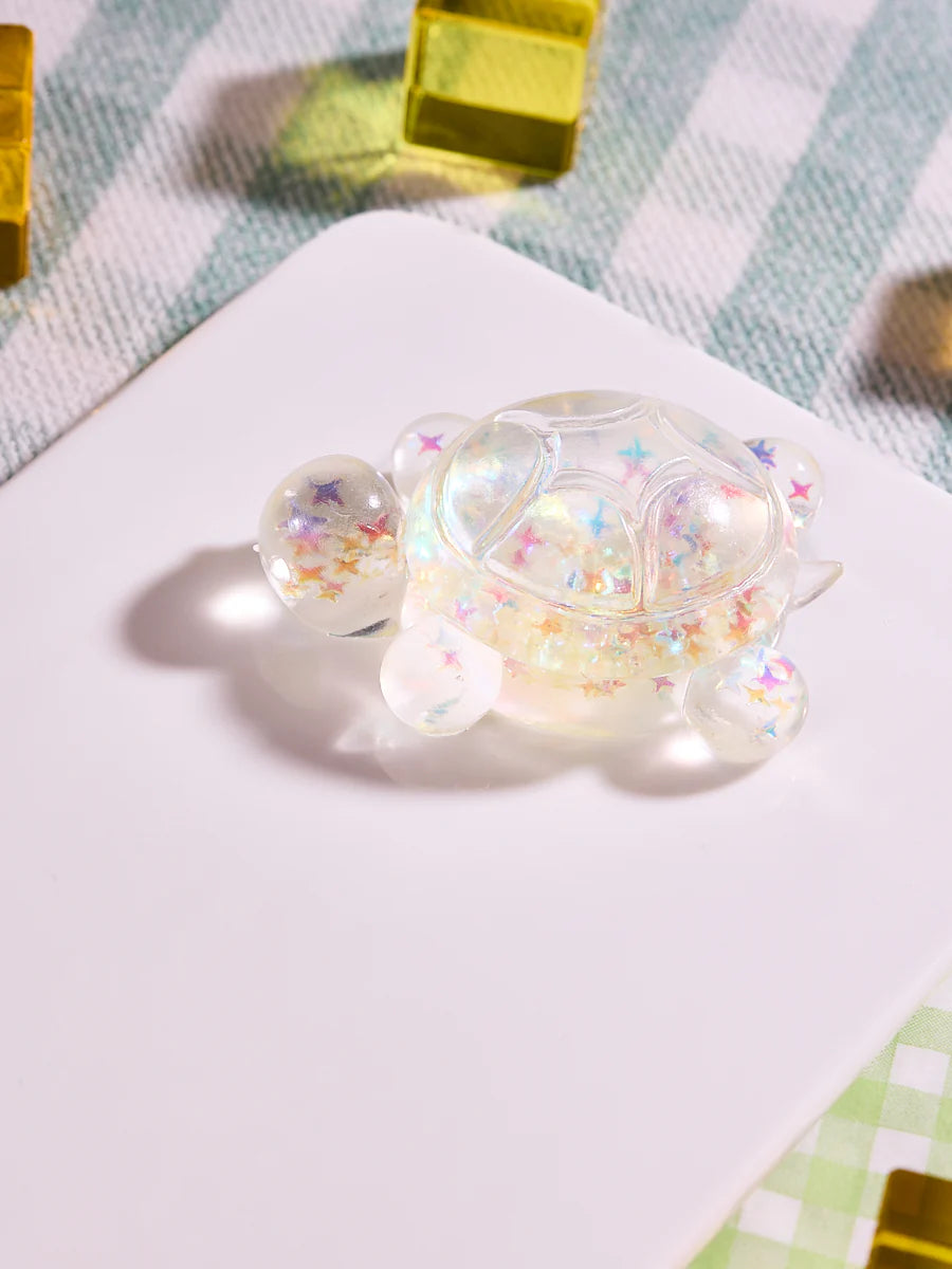 Blingbling Yellow Turtle Taba Squishy