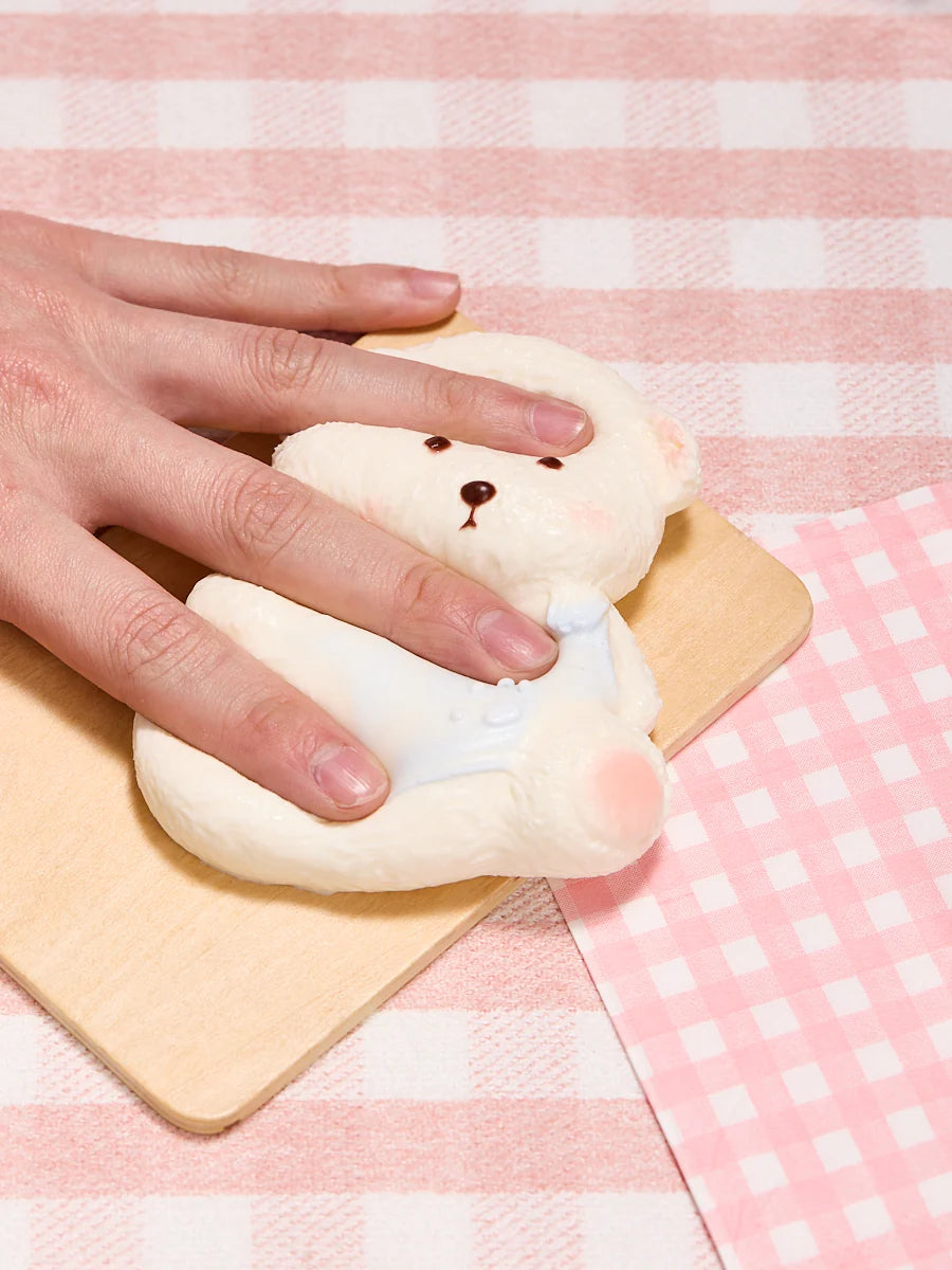 Blue Bib Bear Taba Squishy