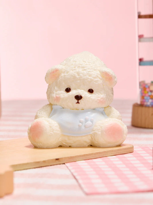 Blue Bib Bear Taba Squishy
