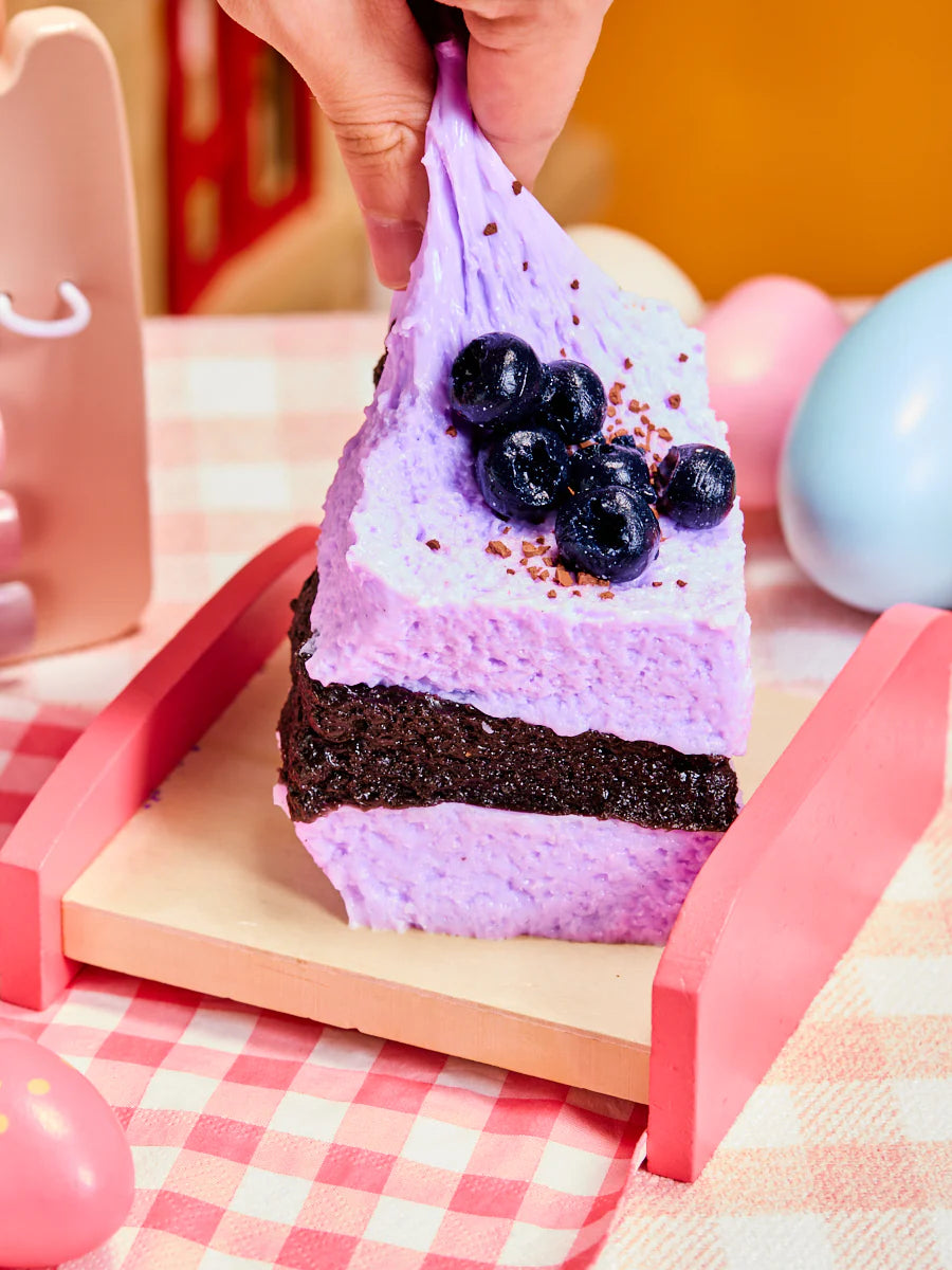 Blueberry Toast Taba Squishy