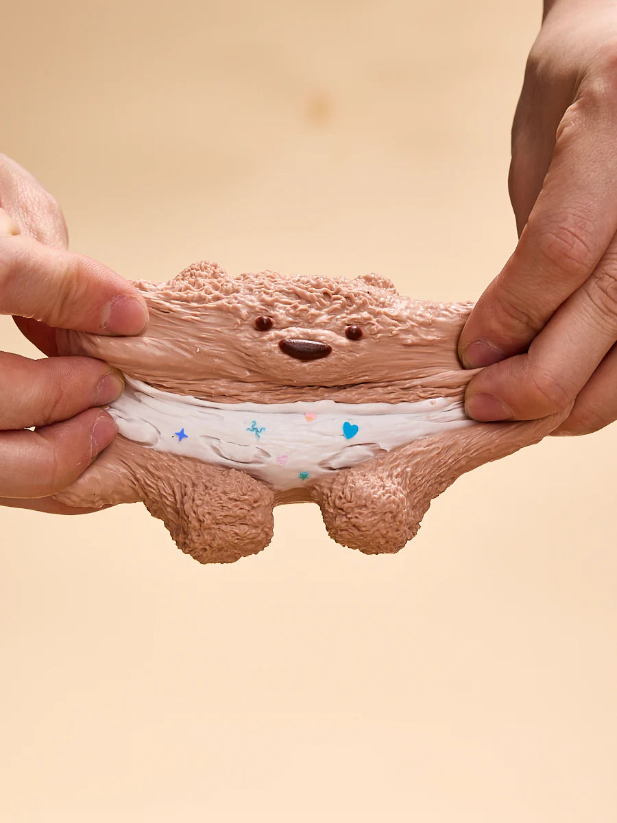 Brown Diaper Bear Taba Squishy