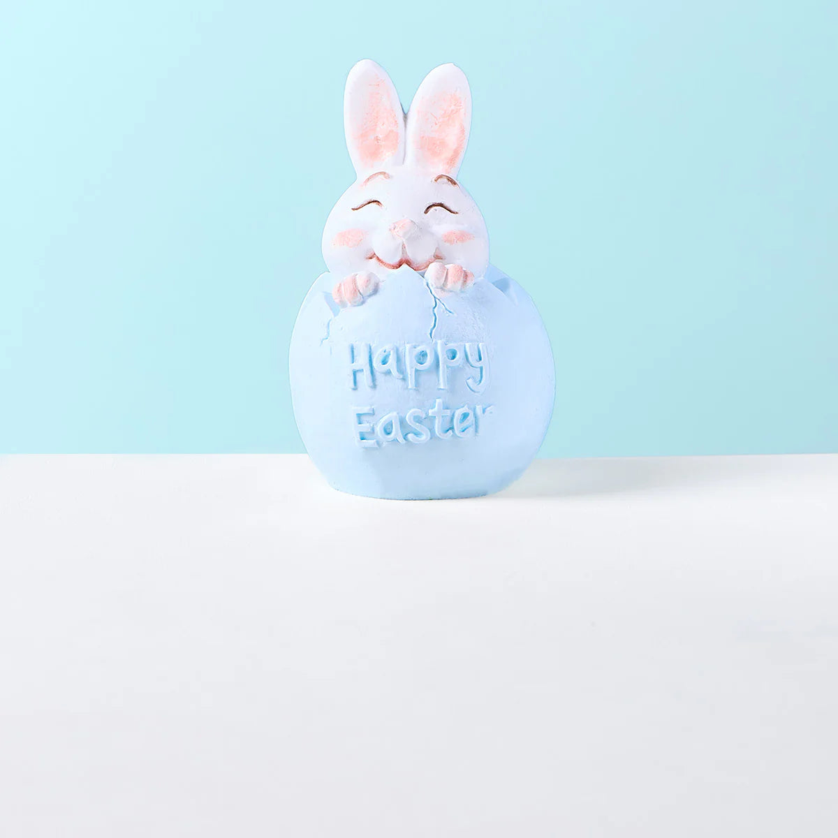 Bunny in Blue Easter Egg Taba Squishy