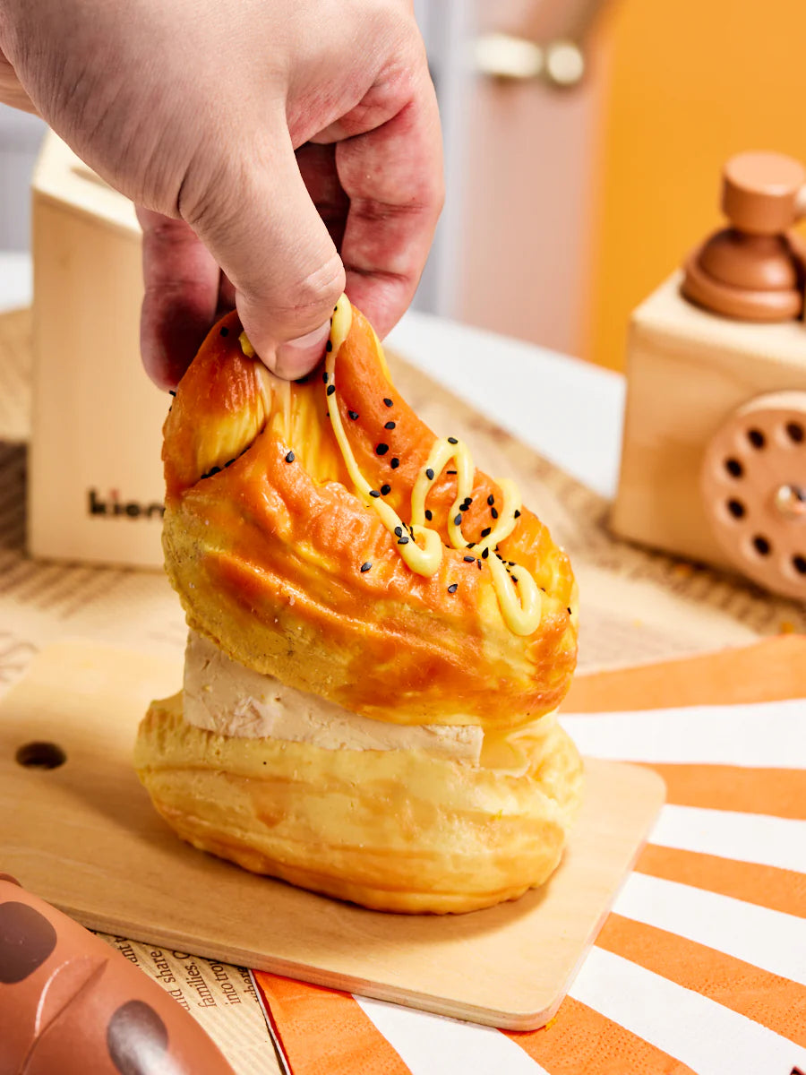 Cheese Bread Taba Squishy
