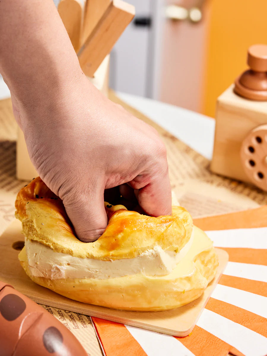 Cheese Bread Taba Squishy