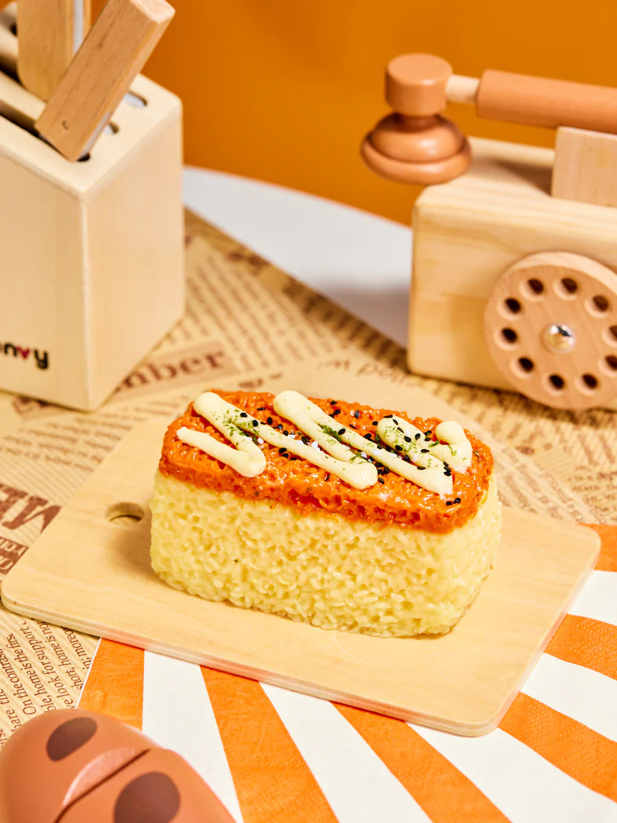 Cheese Rice Ball Taba Squishy