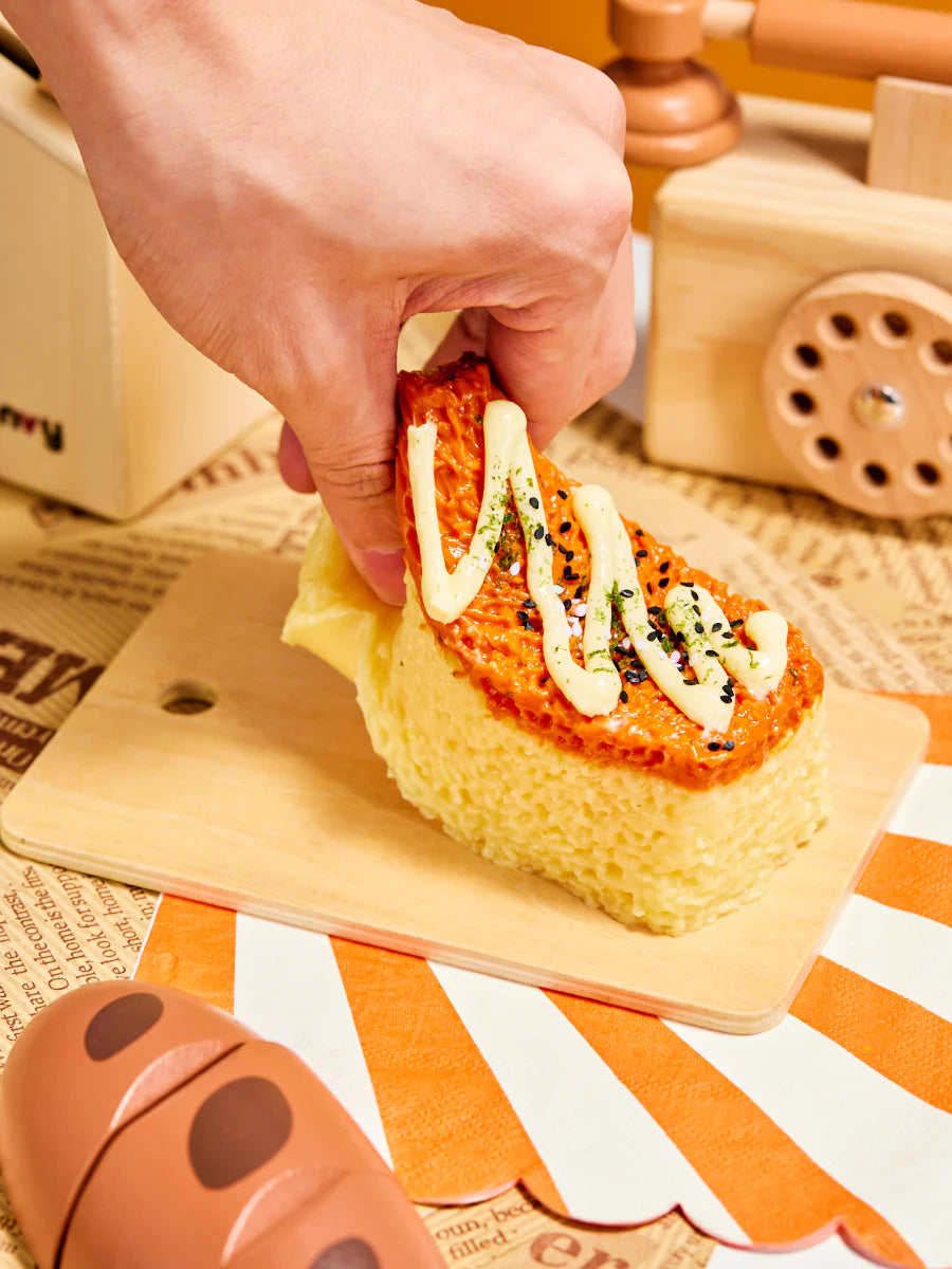 Cheese Rice Ball Taba Squishy
