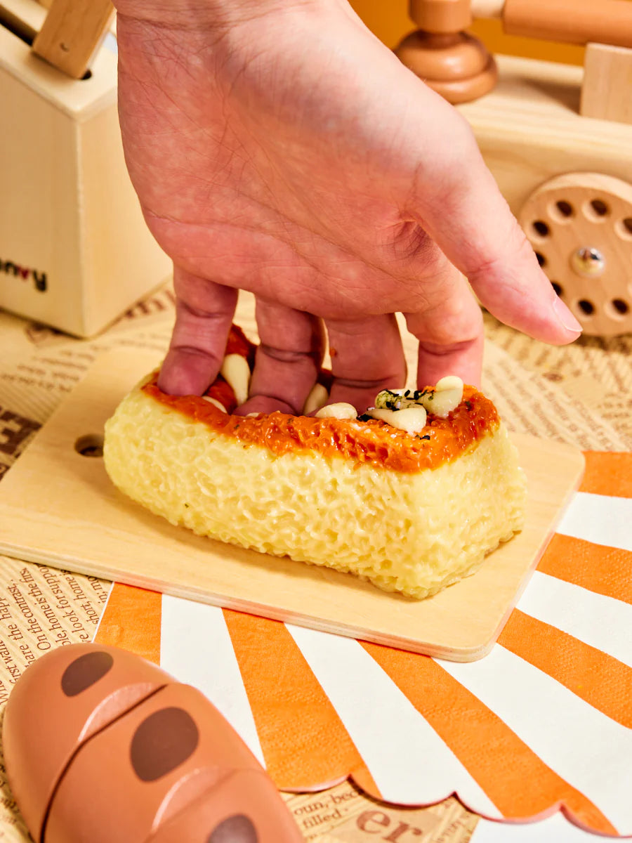 Cheese Rice Ball Taba Squishy