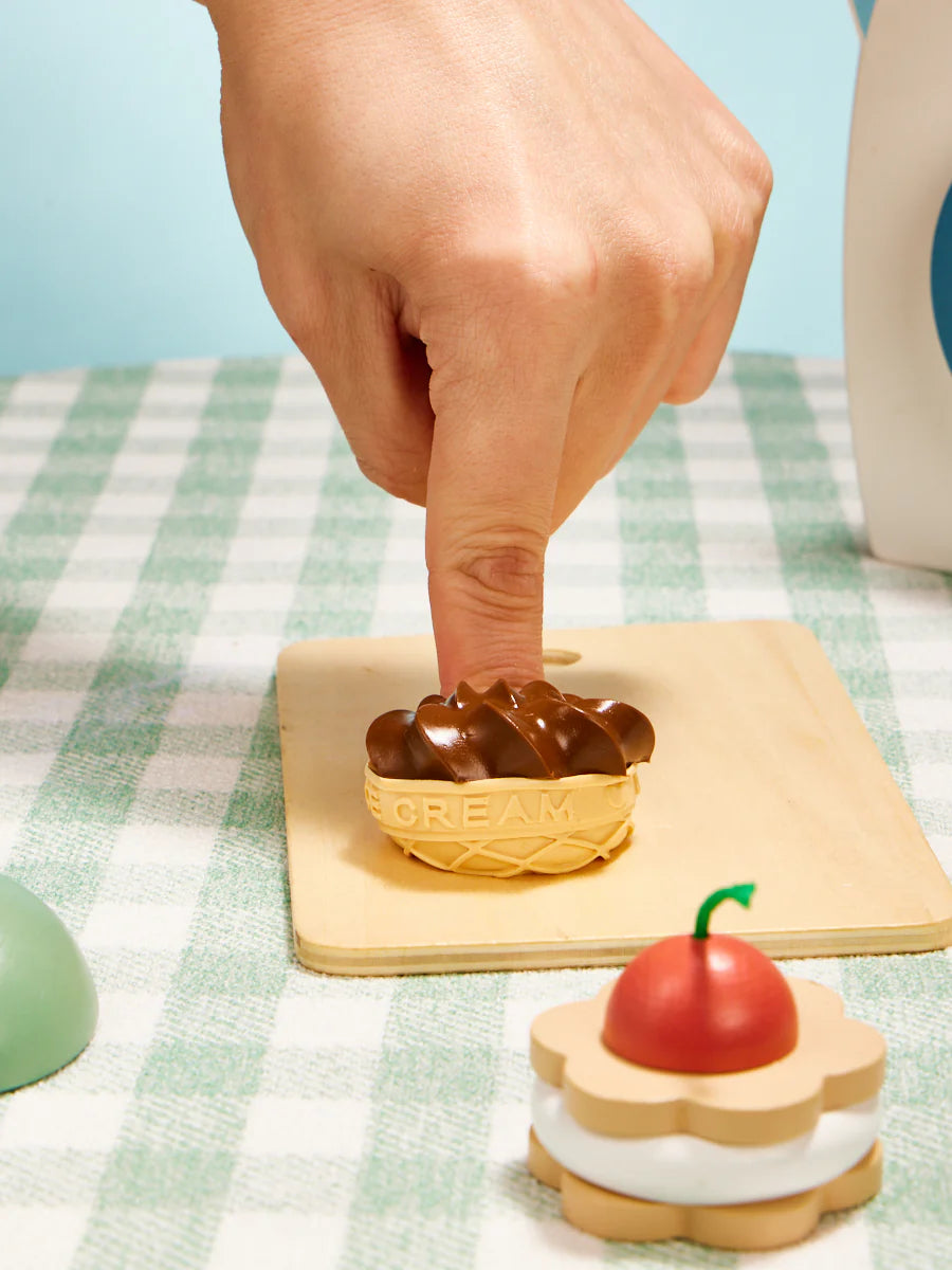 Choco Ice Cream Taba Squishy