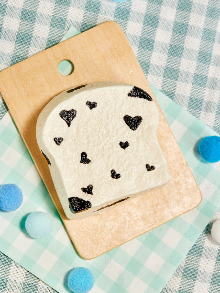 Cow-print Toast Taba Squishy