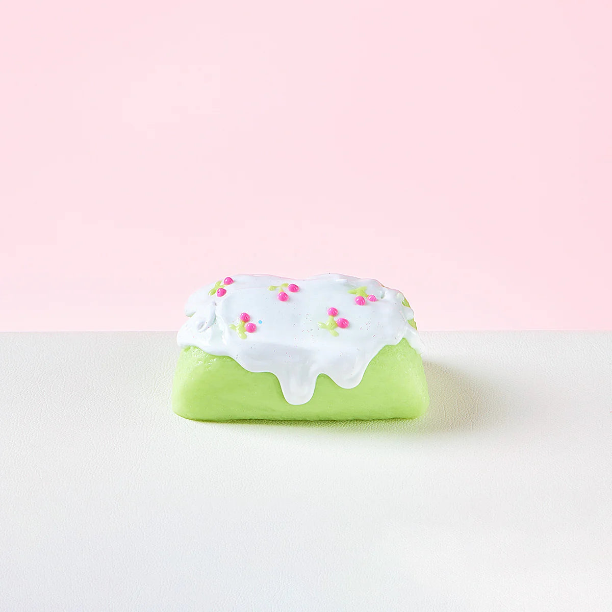 Creamy Matcha Cake Rolls Taba Squishy