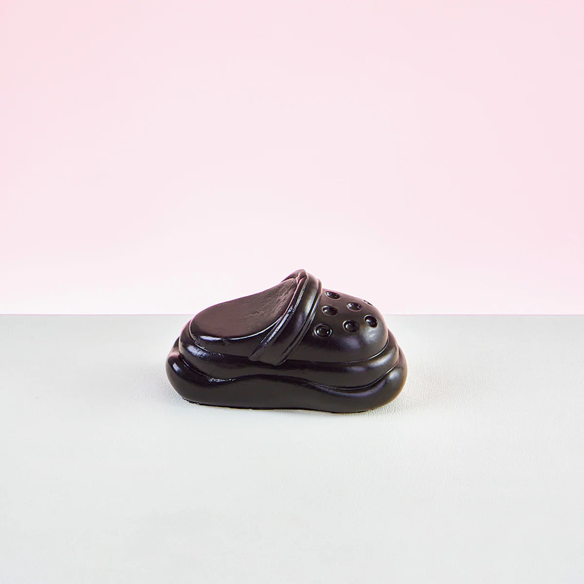 Black Crocs Shoes Bread Taba Squishy