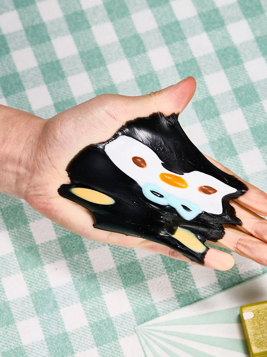Cute Black Penguin Taba Squishy