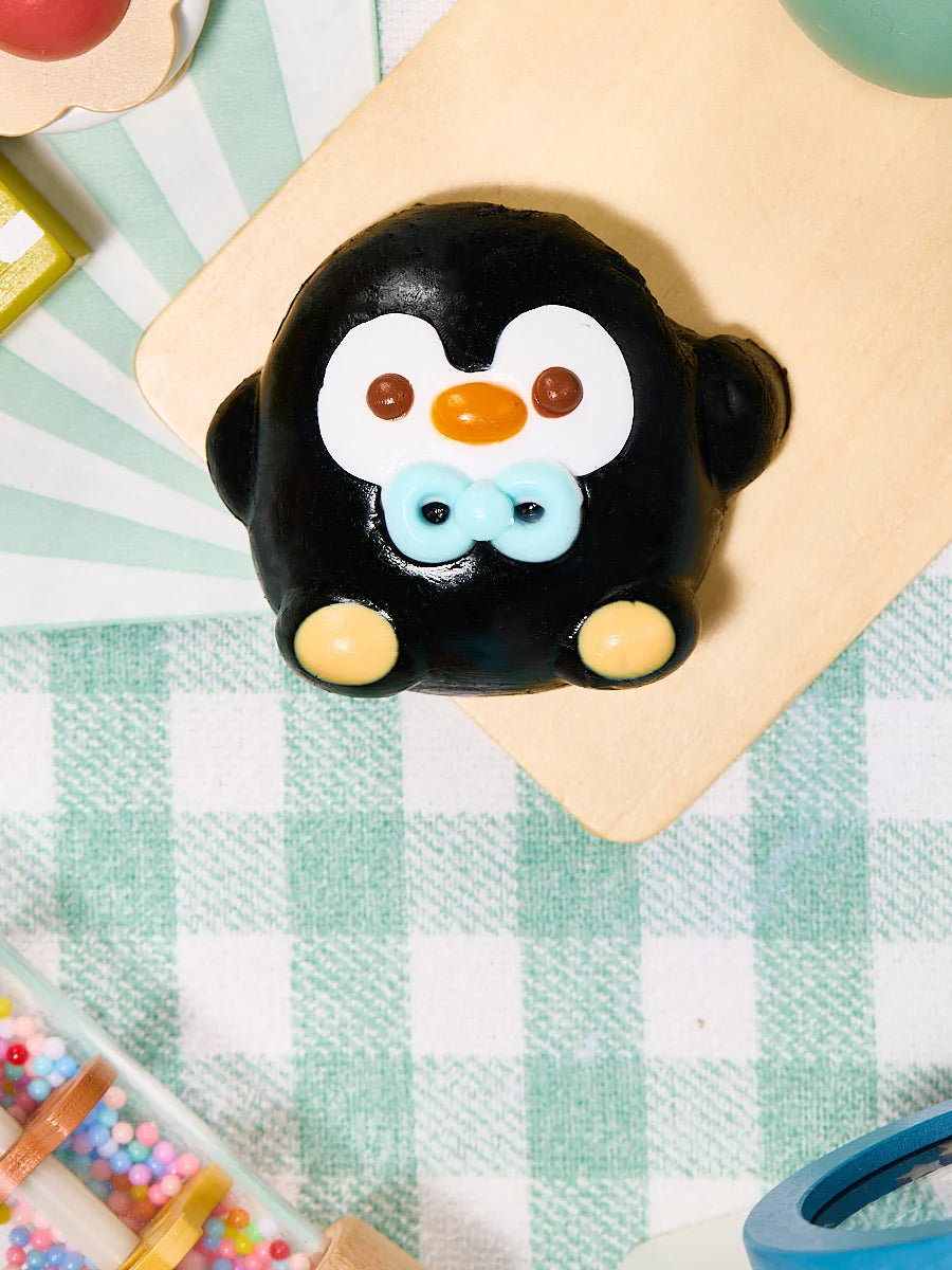 Cute Black Penguin Taba Squishy