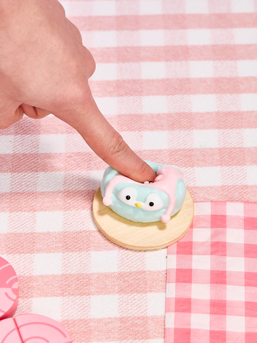Cute Penguin with Pig Hat Taba Squishy