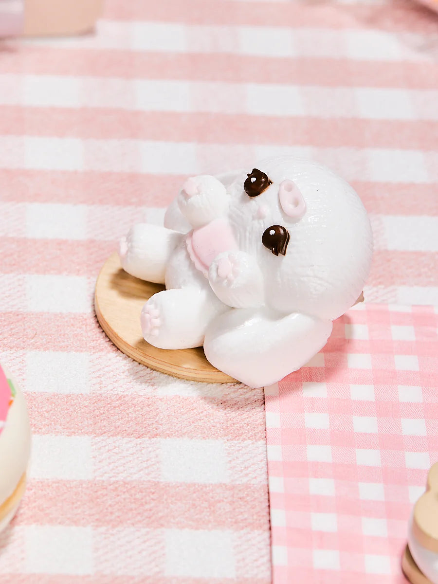 Cute White Bunny Taba Squishy