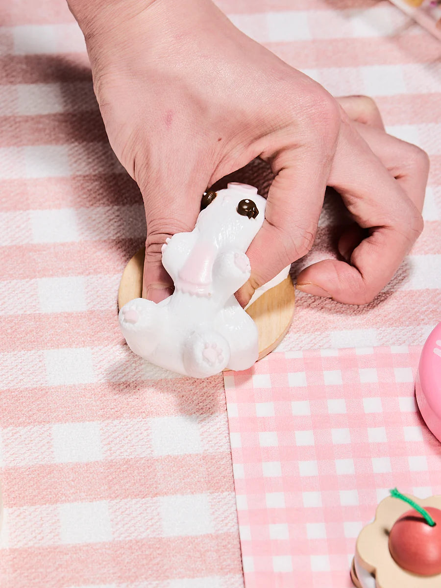 Cute White Bunny Taba Squishy