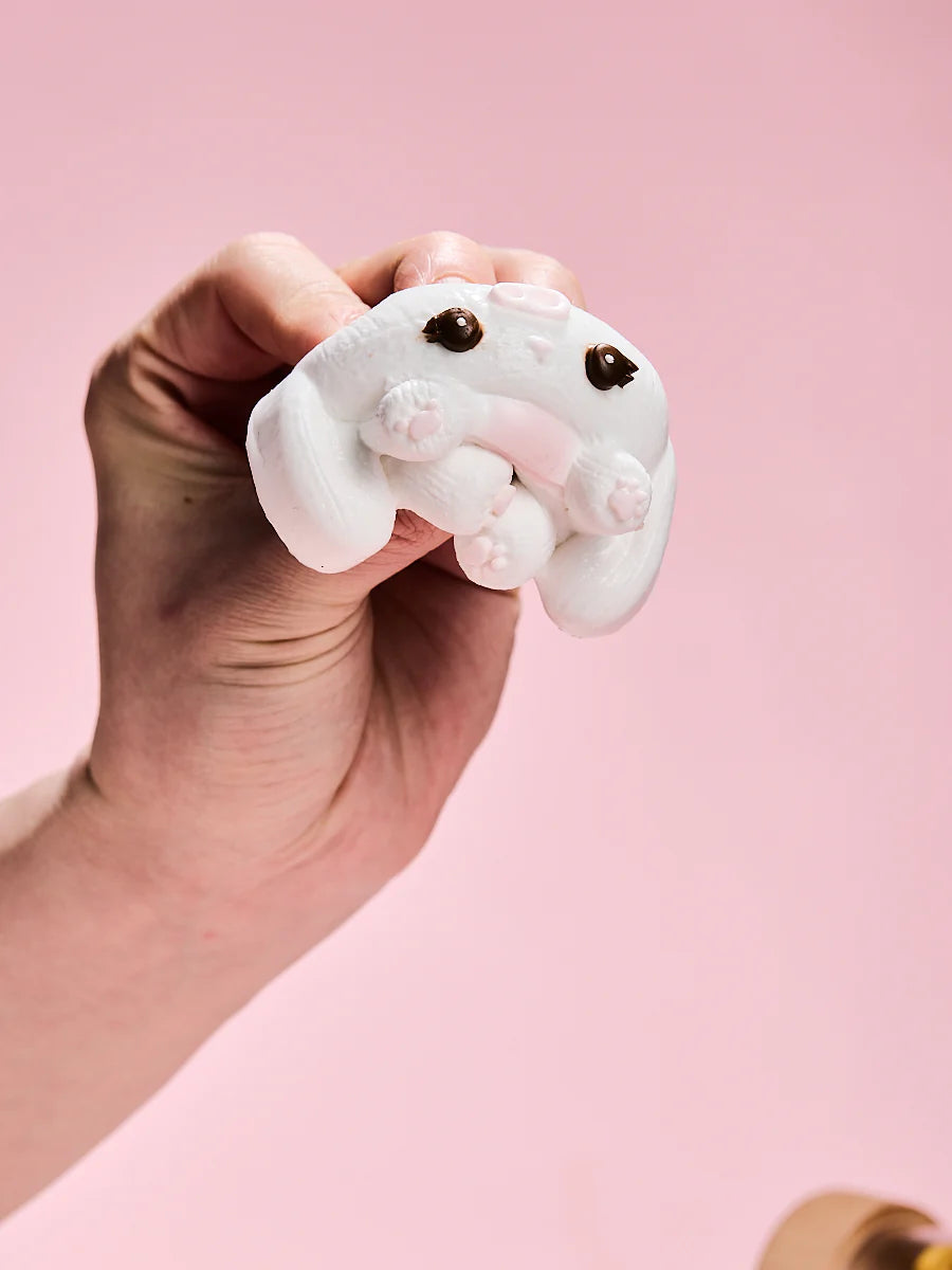 Cute White Bunny Taba Squishy