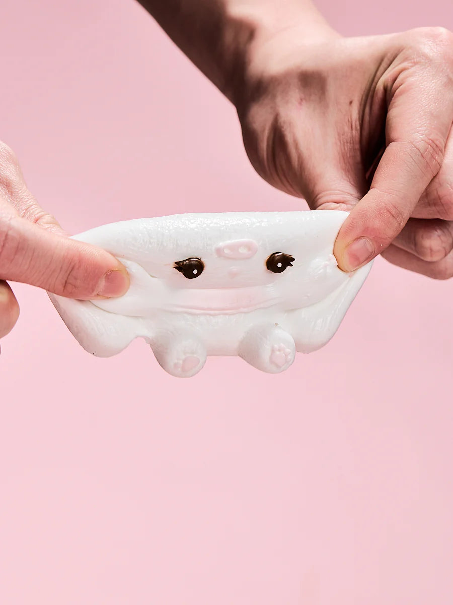 Cute White Bunny Taba Squishy