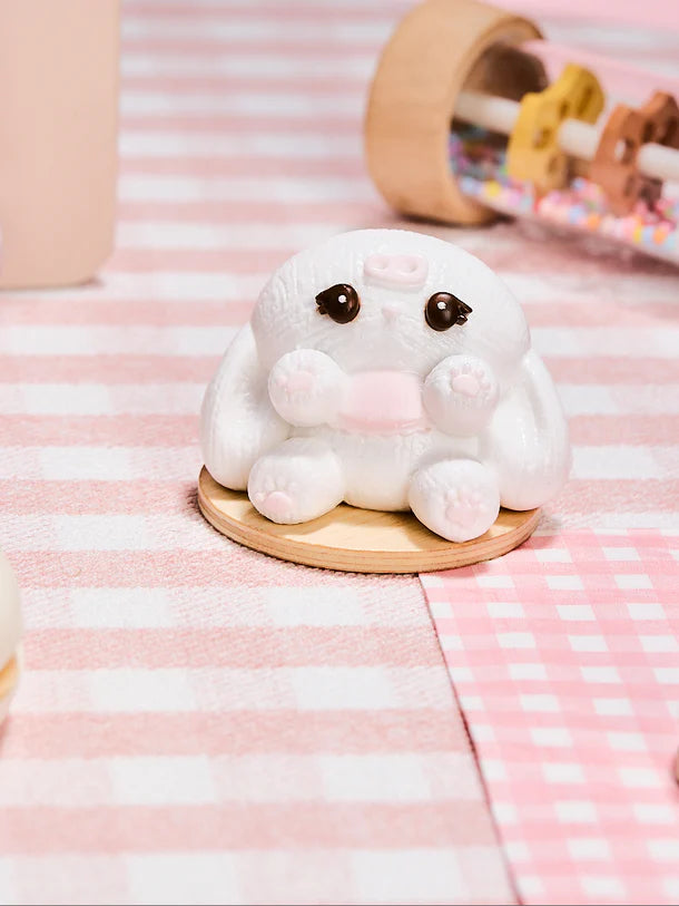 Cute White Bunny Taba Squishy