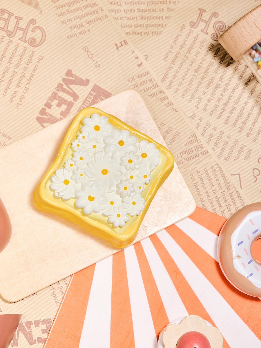 Daisy Toast Taba Squishy