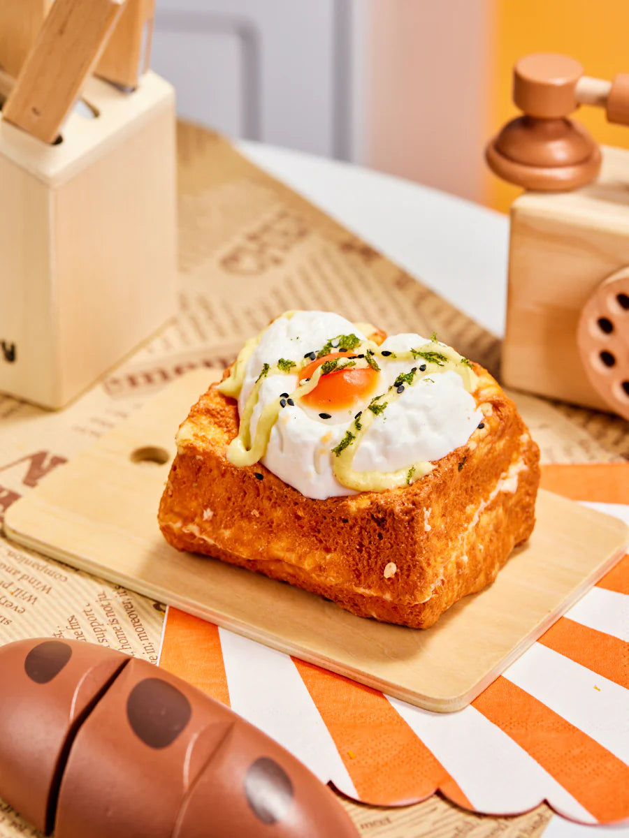 Egg Toast Taba Squishy