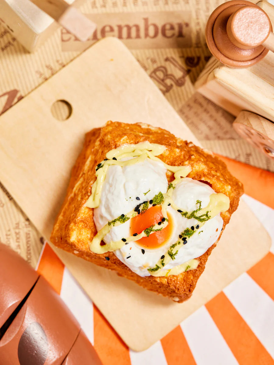 Egg Toast Taba Squishy