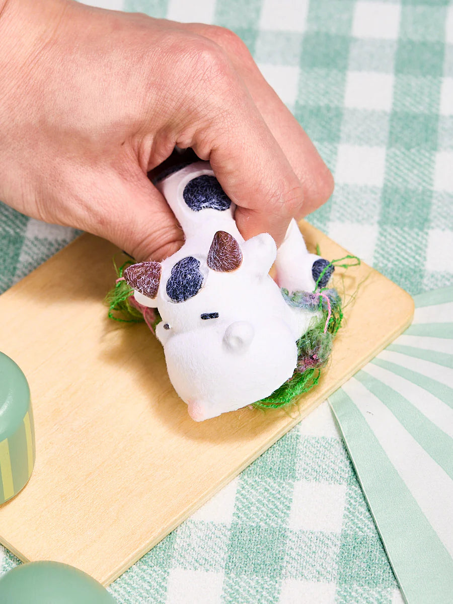Flocked Cow Taba Squishy