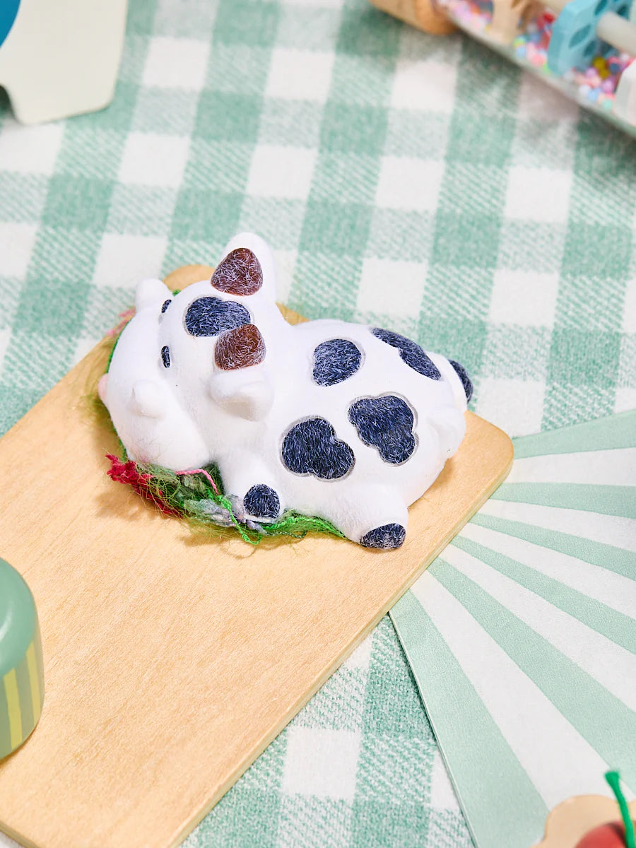 Flocked Cow Taba Squishy